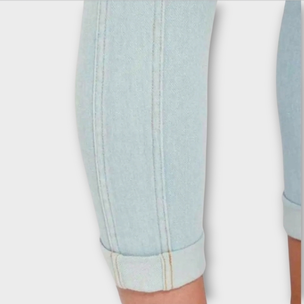NWT Lysse Venice Cuff Cropped Blue Tint Leggings ~Small - Picture 5 of 6